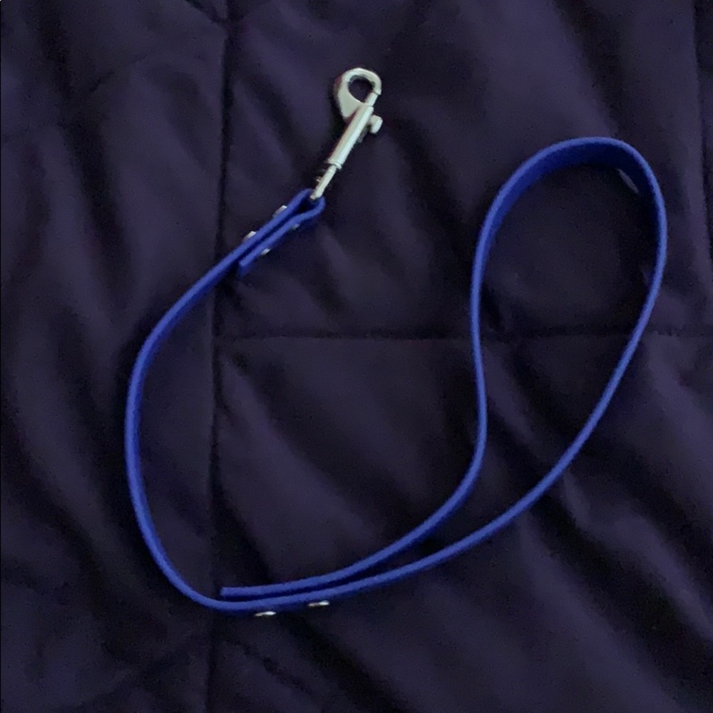 Deep blue 18” inch leash
